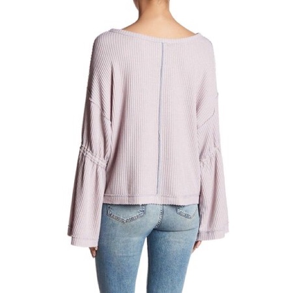 Free People Cotton Dahlia Bell-Sleeve Thermal - Picture 2 of 7